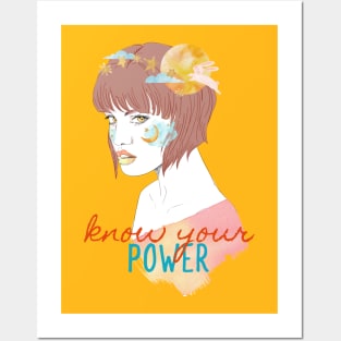 Know your power always Posters and Art